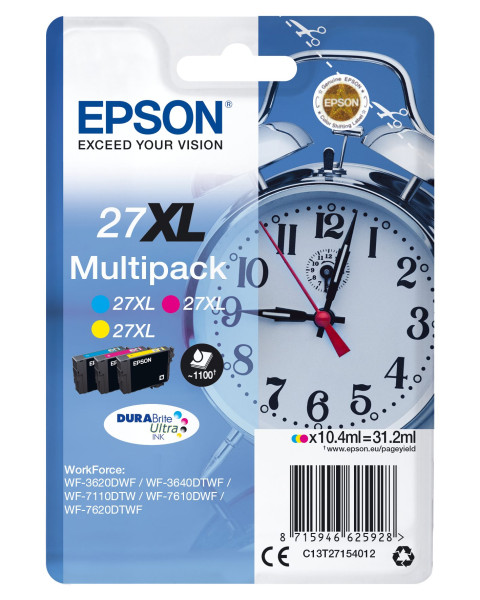 Epson 27XL Multipack 3er-Tinte (C/M/Y)