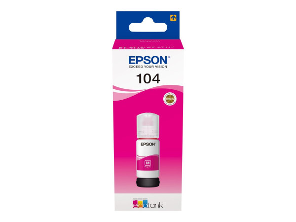 Epson EcoTank 104 Tinte Magenta - 70 ml