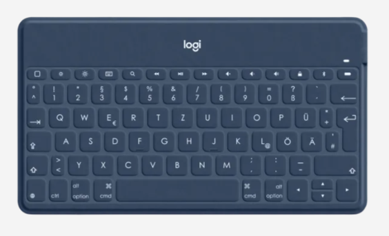 Logitech Wireless Keys-To-Go Classic Blue DE