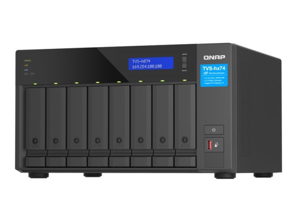 QNAP TVS-H874X-i9-64GB - NAS-Server - 8 Schächte
