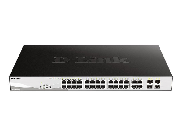 D-Link Web Smart DGS-1210-24P/E - Switch 4x SFP (24x PoE+ 193W)
