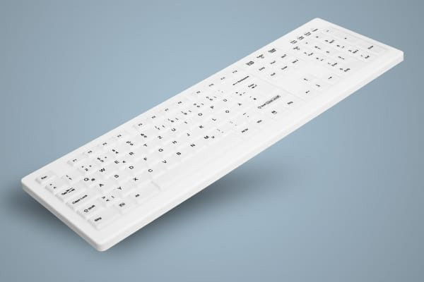 Active Key Keyboard AK-C8100F-UVS-W/CH - IP68 vollversiegelt - weiß - schweiz