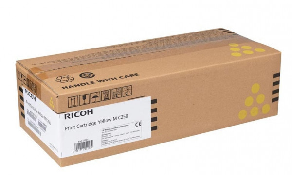Ricoh Print Cartridge Gelb MC250FWB und C300W für ca. 2.300 Seiten nach ISO/IEC 19798