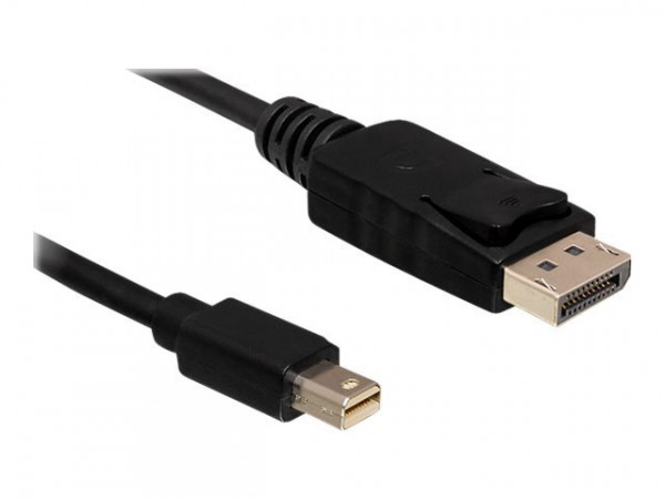 Monitorkabel Mini DisplayPort -> DisplayPort S/S 5,0m schwarz 4k 60Hz