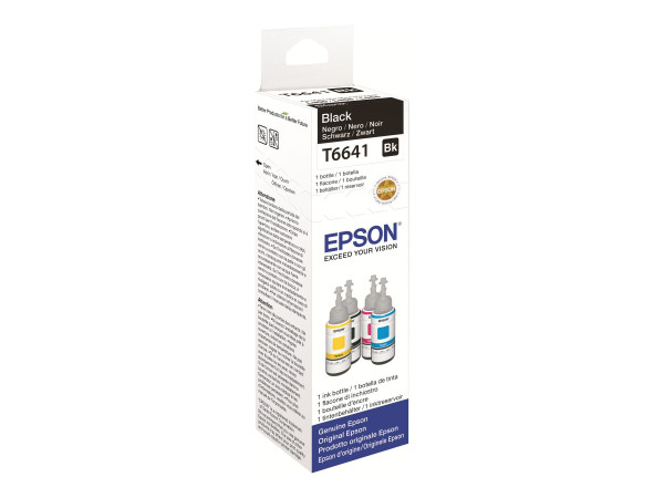 Epson T6641 Tinte Schwarz