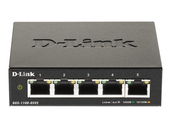 D-Link DGS-1100-05V2/E - Switch - Smart Managed