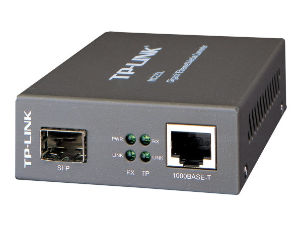 TP-LINK MC220L- Medienkonverter 10/100/1000Gbs - 1000Base-LX/SX - RJ-45