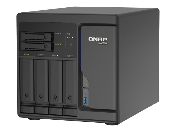 QNAP TS-H686-D1602-8G - NAS-Server - 4x 2,5GbE