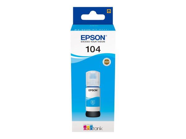 Epson EcoTank 104 Tinte Cyan - 70 ml