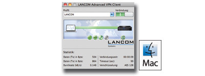 LANCOM Advanced VPN Client - ESD-Lizenz MAC (gedruckte Lizenzkarte)