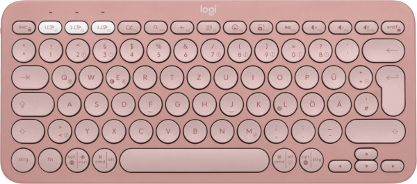 Logitech Wireless Pebble Keys 2 K380s tonal rose DE