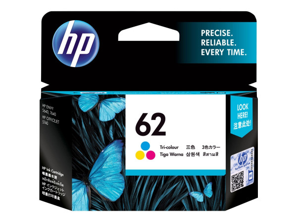 HP 62 Multipack 3er-Tinte (C/M/Y)