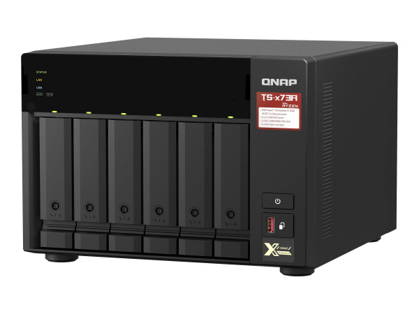QNAP TS-673A-8G - NAS-Server 2x 2,5GbE