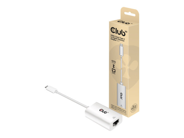 Club 3D Adapter USB 3.2 Typ C > RJ45 GbE