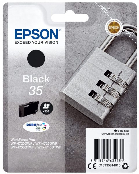Epson 35 Tinte Schwarz 16,1ml