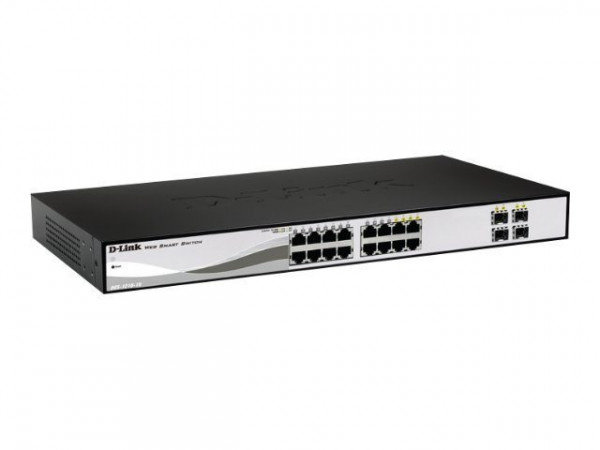 D-Link Web Smart DGS-1210-16/E - Switch 4x SFP