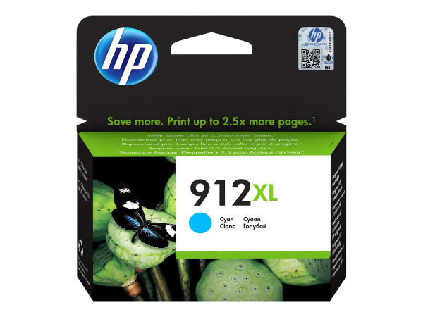 HP 912XL Tinte Cyan
