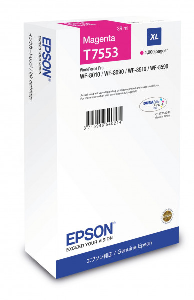 Epson T7553 XL Tinte Magenta