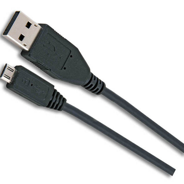 USB Kabel S/S A->Micro-B 1,8m schwarz USB2.0