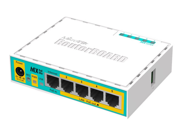 MikroTik hEX lite RB750UPr2 - Router