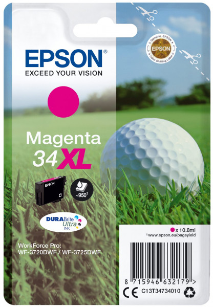 Epson 34XL Magenta - 10.8 ml