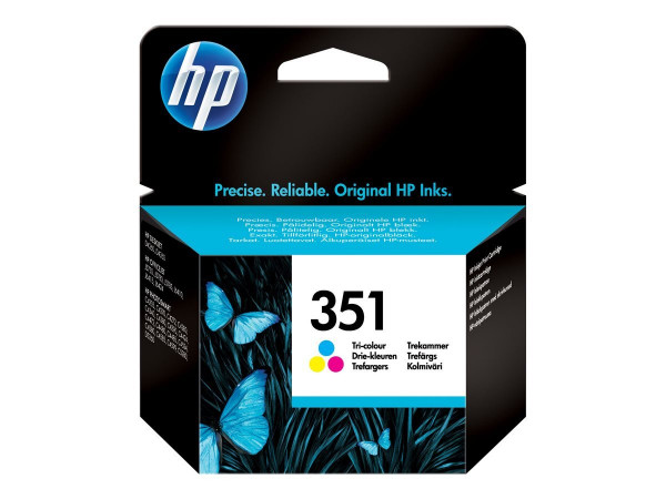 HP 351 3er-Tinte (C/M/Y) 3,5 ml