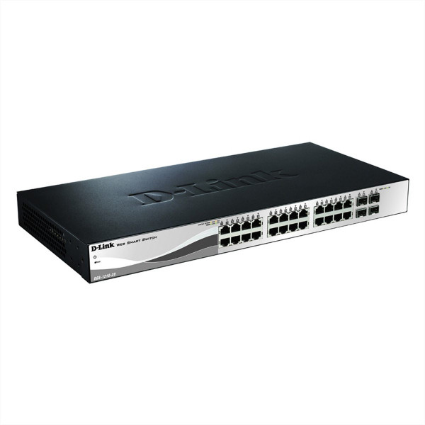 D-Link Web Smart DGS-1210-28/E - Switch 4x SFP
