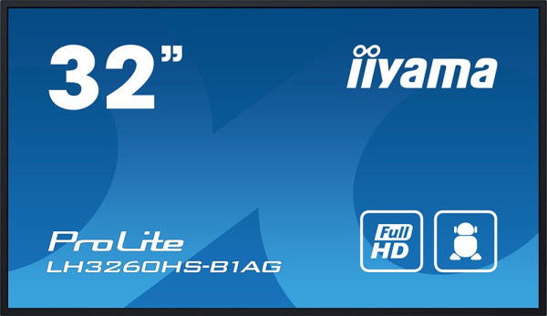 iiyama LH3260HS-B1AG Inklusive Wandmontage-Kit