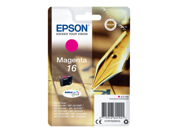 Epson 16 Tinte Magenta 3,1 ml
