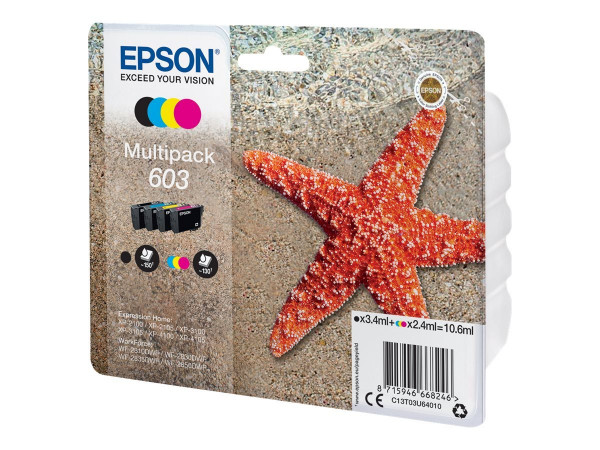 Epson 603 Multipack 4er-Tinte (B/Y/C/M)