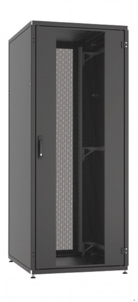 Serverschrank PRO 27HE 600x1000 mm F+R 1-teilig RAL7035
