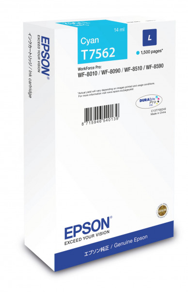 Epson T7562 Tinte Cyan