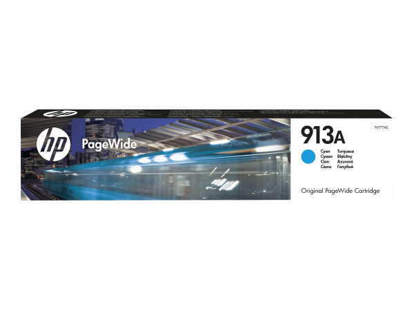 HP PageWide 913A Tinte Cyan