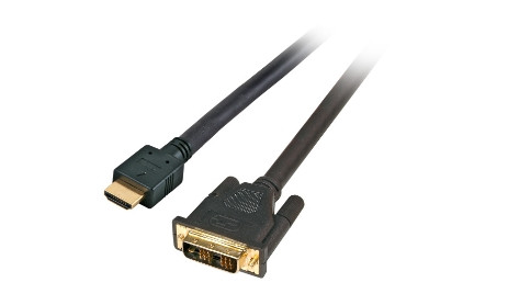 Monitorkabel HDMI -> DVI 24+1 S/S 2,0m schwarz