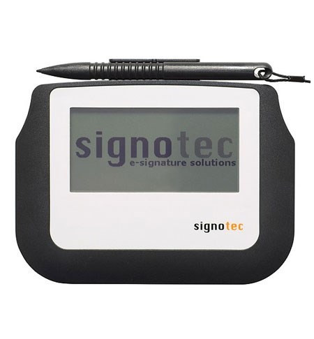 Signotec LCD Unterschriften Pad Sigma mit HID-USB Anschlusskabel 1,5 m - ohne Hintergrundbeleuchtun