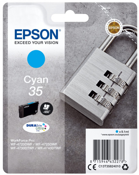 Epson 35 Cyan - 9.1 ml