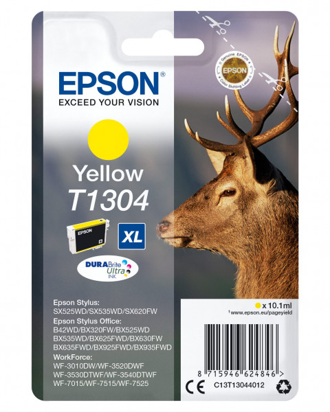 Epson T1304XL Tinte Gelb 10,1 ml