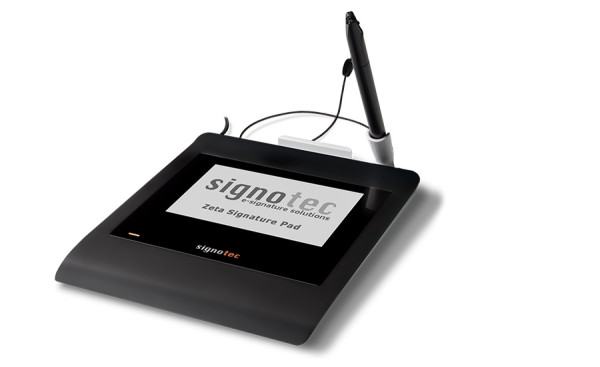 Signotec LCD Unterschriften Pad Zeta